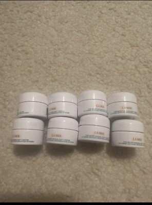 8x La Mer The Moisturizing Soft Cream 3.5ml / 0.12oz each Sample Mini