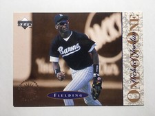 1995 Upper Deck Michael Jordan Retires One On One #2 Fielding Barons