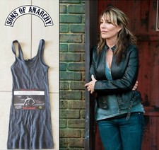 SONS OF ANARCHY SOA: Canotta Gemma/Katey Sagal con certificato di autenticità da studio