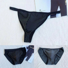 Mens Briefs Underwear Beachwear Breathable Comfy Panties Plus Size Male