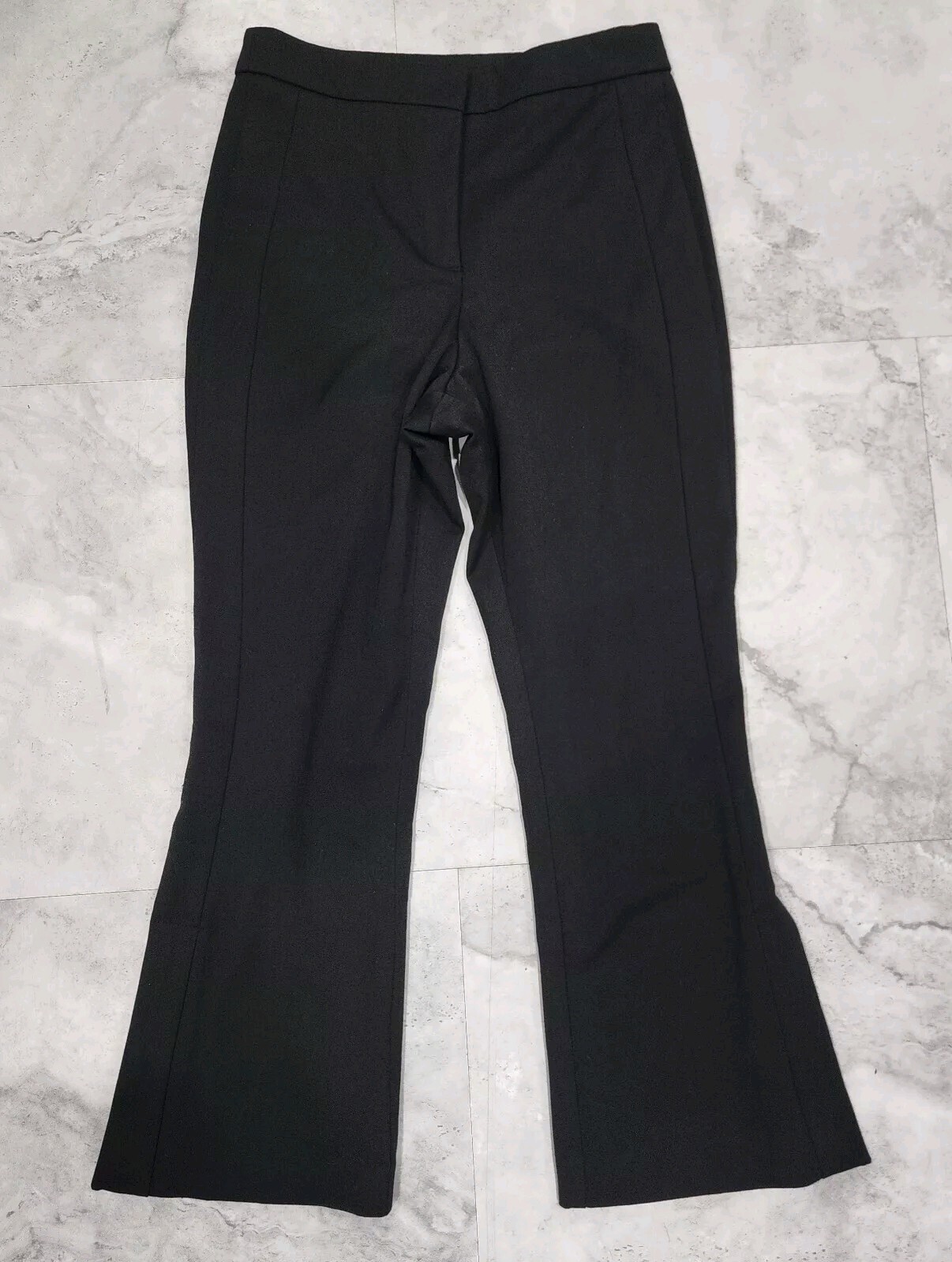 Zara's Basic Collection Black Cropped Pant With S… - image 1
