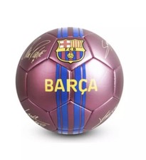 Official  FC Barcelona Matt Finish Signature Football - Size 5