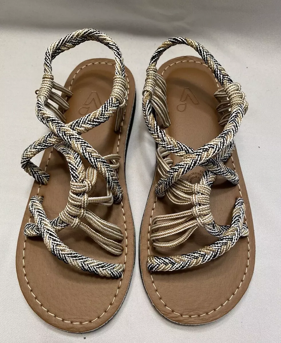 SANDAL ISLANDWEAR HARMONY FREESTYLE SANDALS TAN MULTI WOMAN S SIZE