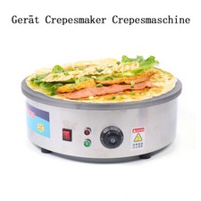 45cm 3KW Professional Electric Griddle Crepe Maker Cooktop Nonstick Hot Plate!