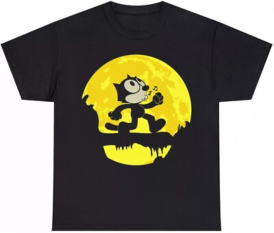 Felix The Cat 90s Vintage Style Cartoon Fan Retro T-Shirt S-5XL Unisex 5HRT21