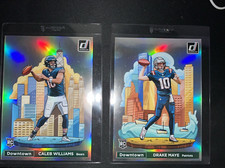 CALEB WILLIAMS & DRAKE MAYE RC- 2024 Donruss Downtown Oversize Rookie 
