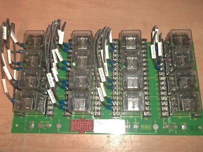 ABB BAILEY 6642016D2 RELAY PANEL 300V 10A/CKT 16 RELAYS INCLUDED ON BOARD(WL101)