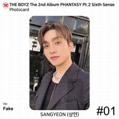 The Boyz Phantasy Pt.2 Sixth Sense Sangyeon Photocard Post Card
