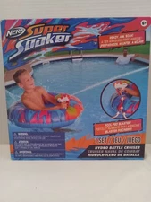 Nerf Super Soaker Hydro Battle Ride-On Cruiser – Inflatable Pool Float