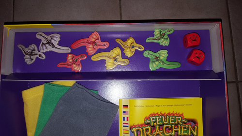 HABA® 7124 - Feuer Drachen - Deutscher Spielepreis 2014 - komplett - Rarität - Bild 5 von 7