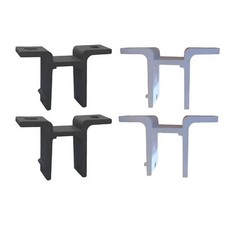2x Retractable Awnings Wall Mounting Bracket Fittings Home Yard Shade Canopy