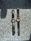 2 Vintage Mickey Mouse Watches. Excellent Condition w/original Bands — photo 2