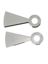 Lego 2 Treppen Stufen Wendeltreppe hellgrau 4706,4729