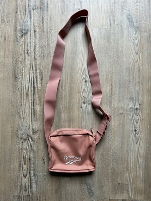 Reebok kleine Handtasche Tasche Rosa Neu