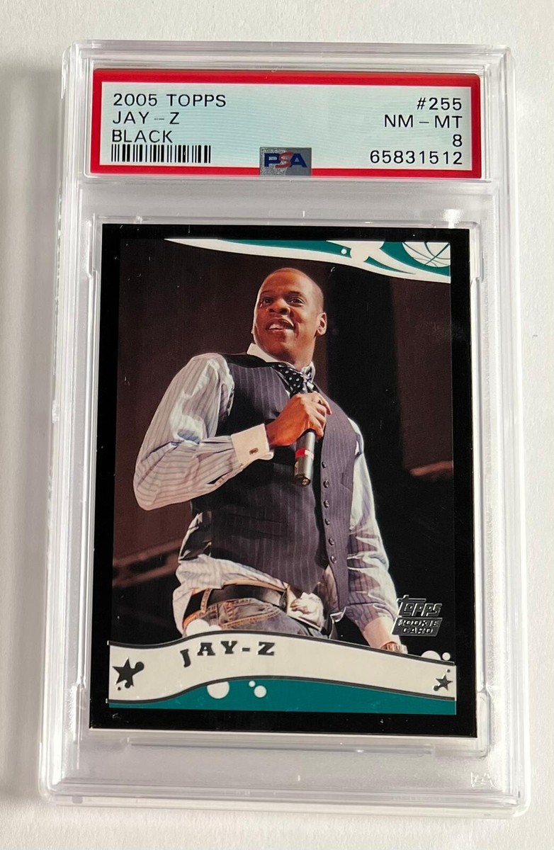 2005-06 Topps Black /500 Jay-Z #255 PSA 8 | eBay