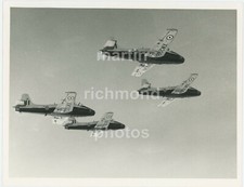 Hunting Jet Provost RAF Blades Formation Large Original Photo, BX372