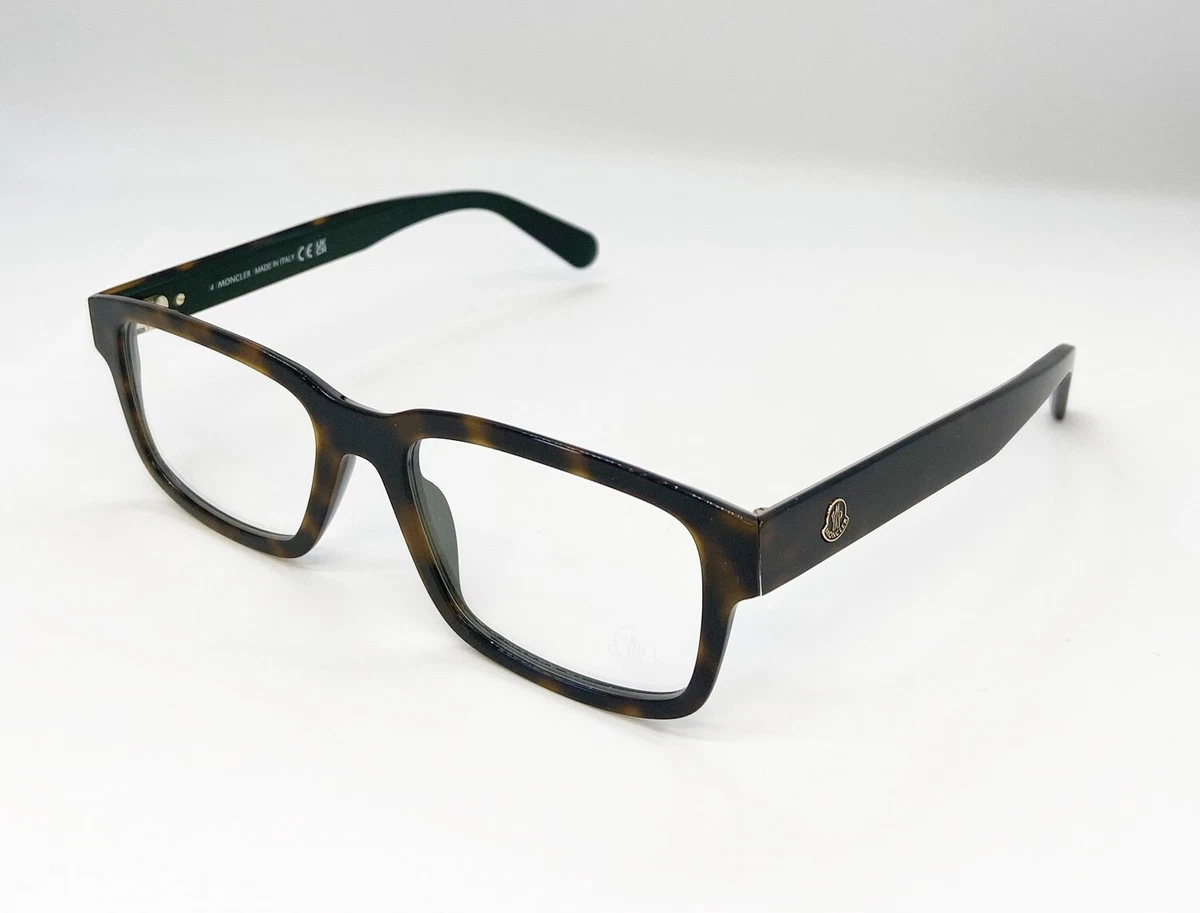 Moncler ML 5124 056 Eyewear Optical Frame Havana on Green