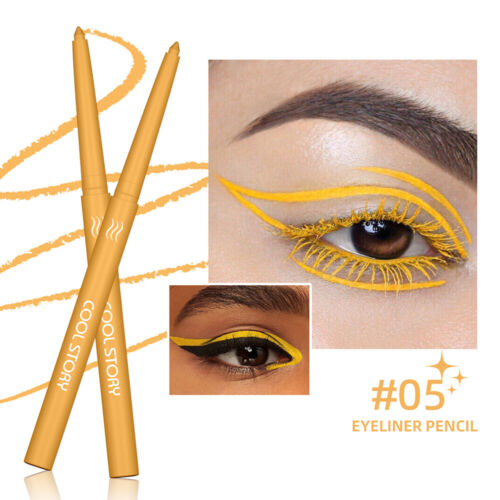 Makeuvré Von Bleistift Mit Farbenfrohen Flüssigen Eyeliner. : - Bild 17 von 24
