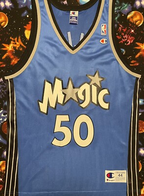 Champion マジック ユニフォーム Miller 50 サイズ44 NBA Vintage Champion NBA Orlando Magic Mike Miller Basketball Jersey
