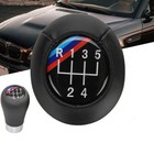 Black 5 Speed Car Manual Stick Gear Shift Knob For BMW E34 E36 E39