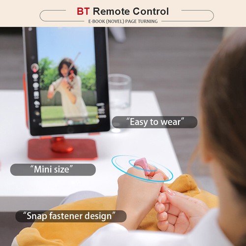 For TikTok Scrolling Ring Remote Control, Phone Ebook APP Page Turner New K1E3 - Bild 10 von 11