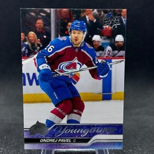 Ondrej Pavel 2023-24 Upper Deck Extended Series Young Guns Avalanche #702 Rookie