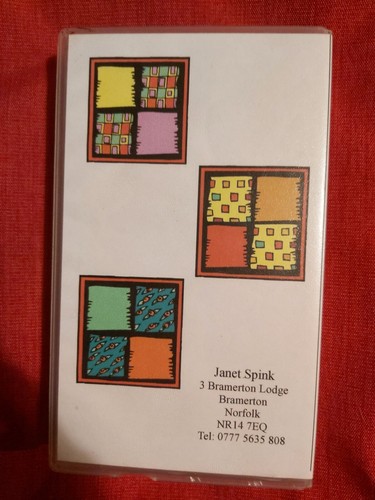 The Overlocking Experience By Janet Spink Video Vhs  - Picture 3 of 3