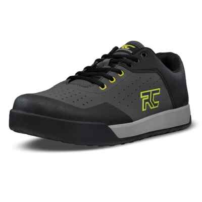 Flat Pedal Schuhe Ride Concepts Hellion MTB Herren Charcoal Lime Grau/Gelb 42,0