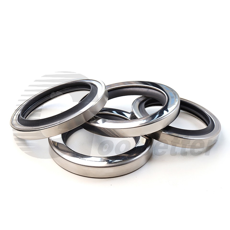 Watch Sealing Rings Oil Seal Rings PTEF + Stainless Steel Rotary Shaft Seals Double Lip ID ...