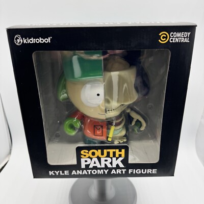 South Park Figure Kyle Anatomy Art Figure 8in Kidrobot Collectible