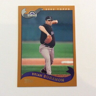 2002 Topps #247 Brian Bohanon Colorado Rockies
