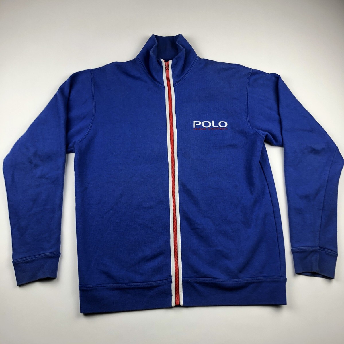 Polo × NASA 90s ジャケット Vintage 90's Polo Jeans Company NASA Logo Track Jacket Blue