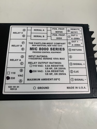 PARTLOW Temperature Controller 8231102 - Picture 3 of 4