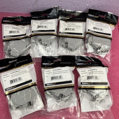 7pcs: Signamax KI-DIN-RMM-SL Keystone DIN-Rail Mounting Module 2 Side Lids