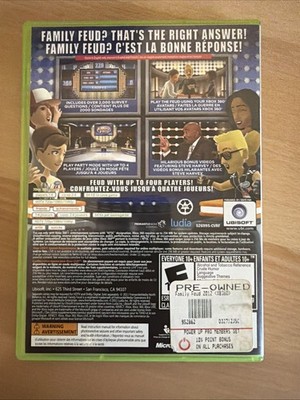 Family Feud -- 2012 Edition (Microsoft Xbox 360, 2011) CIB