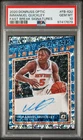 2020 Donruss Optic Immanuel Quickley RC Auto #FB-IQU PSA 10