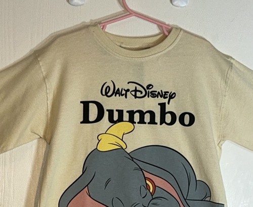 Zara Little Girl Sz 6 Top Long Sleeve Yellow Long Sleeve Disney Dumbo Yellow Hat - Picture 3 of 10