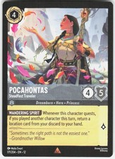 Pocahontas Steadfast Traveler 171/204 Wilds Unknown Disney Lorcana