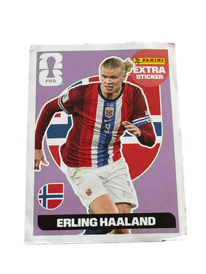 Erling Haaland Extra Sticker PURPLE Panini FIFA WM 2026 Extra Sticke