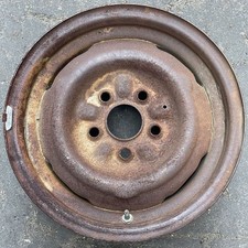 Mercury Steel Black Mustang Comet Cougar Maverick OEM Wheel 14" 1972-1973 899B