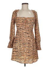 Faithfull the Brand Women Brown Cocktail Dress 8