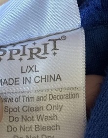 EUC Sonic the Hedgehog One Piece Pajamas Union Suit Halloween Costume Size L/XL