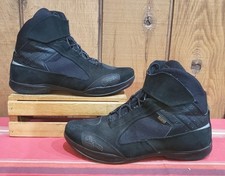 Oxtar Gore-Tex Motorcycle Black Waterproof Riding Boots Men Size 11 M/EU 45