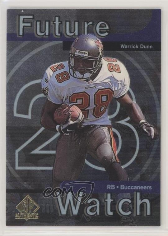 1997 SP Authentic Future Watch Warrick Dunn #10 0o5