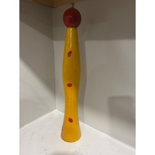 Unique Hand Painted 18 Wooden Salt Pepper Gri...