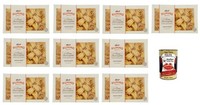 Rummo Tagliatelle N. 107, Pasta Bronzezeichnung 10X500G+Polpa 400G