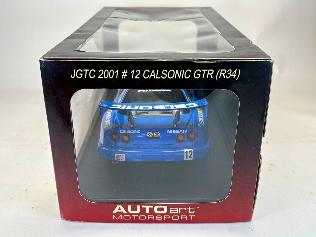 1:18 AUTOart Nissan Skyline GT-R (R34) JGTC 2001 Calsonic #12