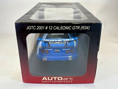 1:18 AUTOart Nissan Skyline GT-R (R34) JGTC 2001 Calsonic #12