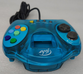 Yobo Model DC-9255 DC Wing Clear Blue Control Pad SEGA Dreamcast Controller