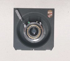 C P Goerz AM Opt Co. 3 5/8" WA Dagor f8 View Camera Lens In Recessed Lens Board
